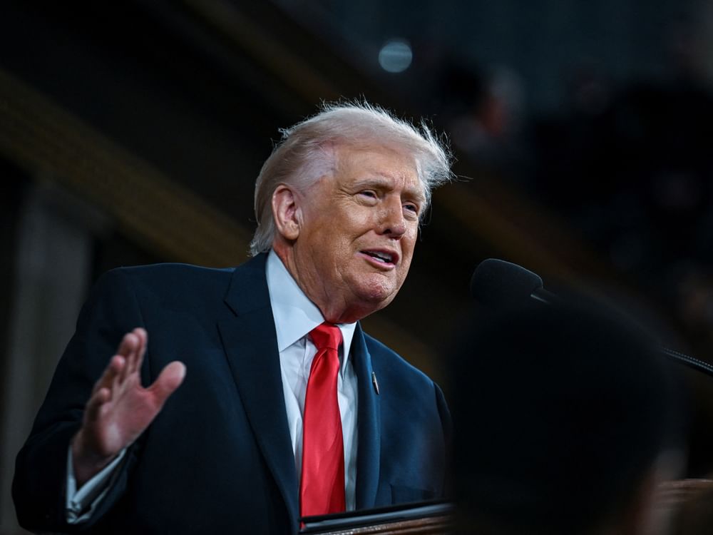 Trump hails US ‘golden age’ in record-long State of the Union address 