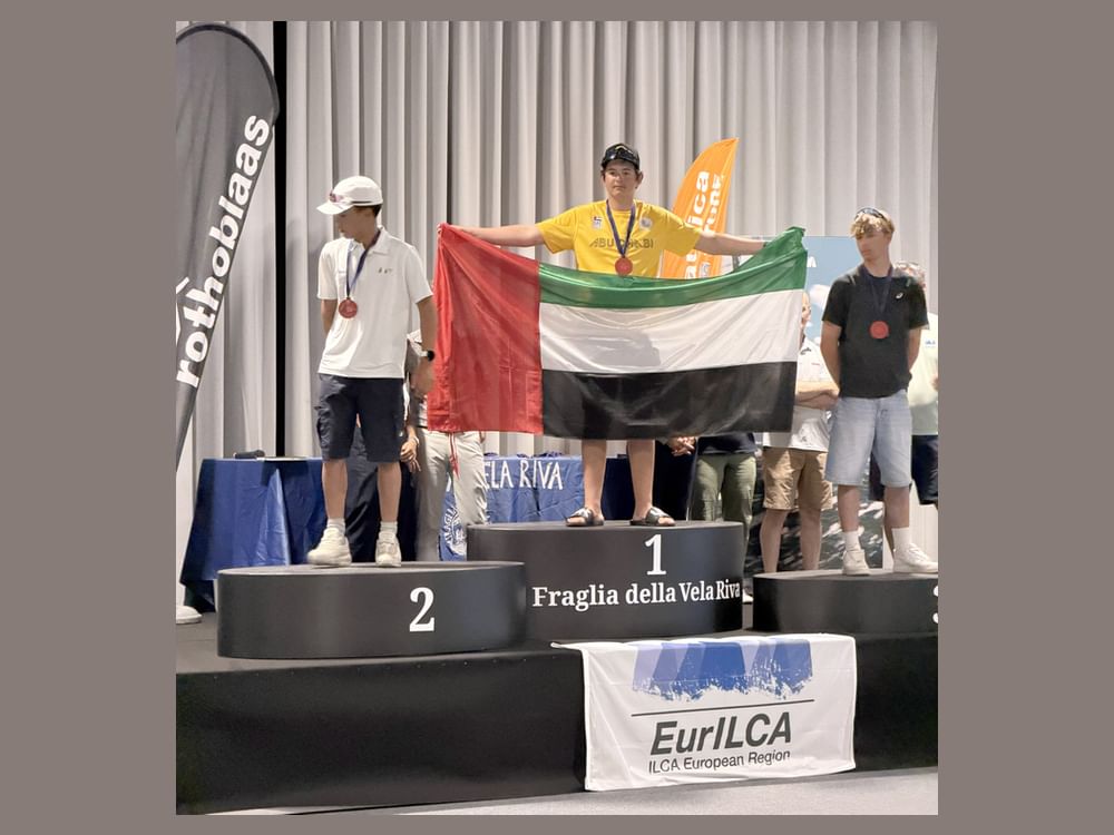 UAE sailor wins ILCA 4 Gold Fleet title at EurILCA Europa Cup in Italy