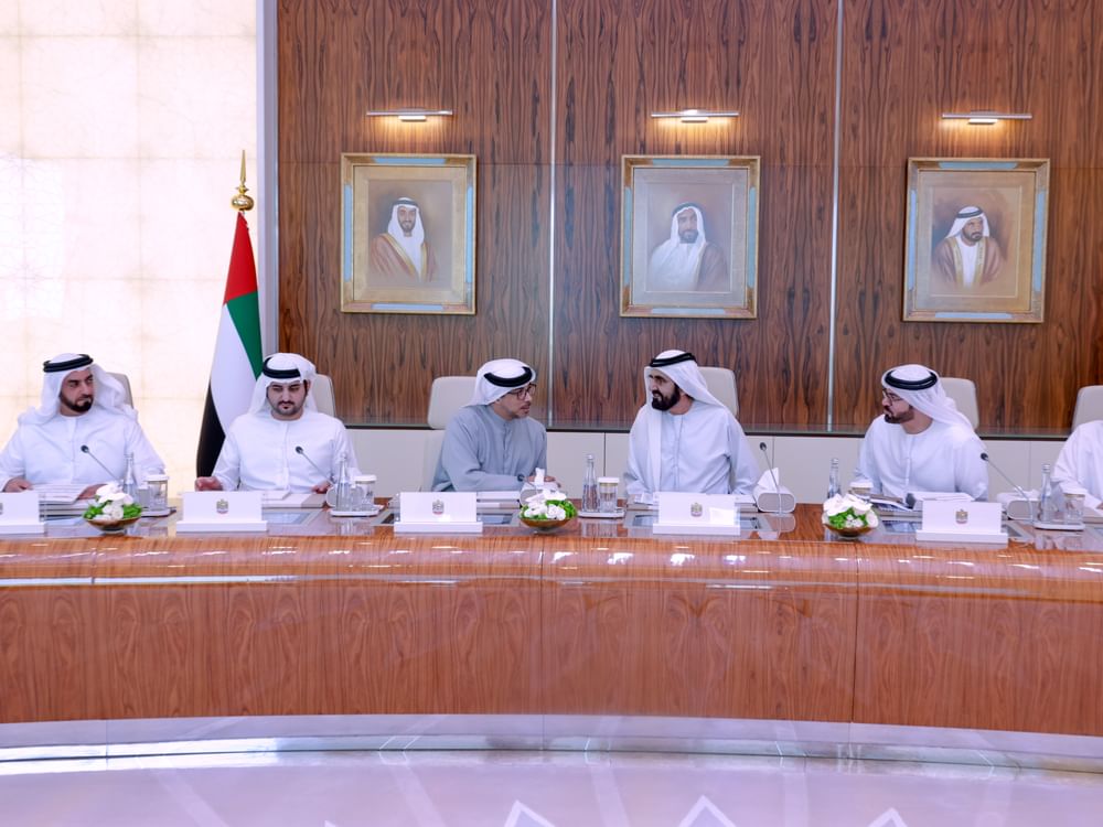 Mohammed bin Rashid leitet die Kabinettssitzung der VAE und genehmigt den Gesamthaushalt 2024-2026 in Höhe von 192 Milliarden AED