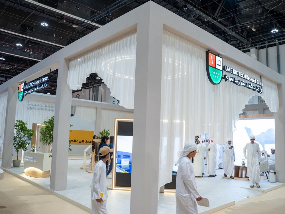 " الإمارات للأبحاث التكنولوجيا الحيوية" يشارك  في "أبوظبي للصيد والفروسية"