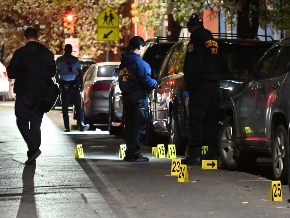 Philadelphia shooting leaves two dead, nine others injured