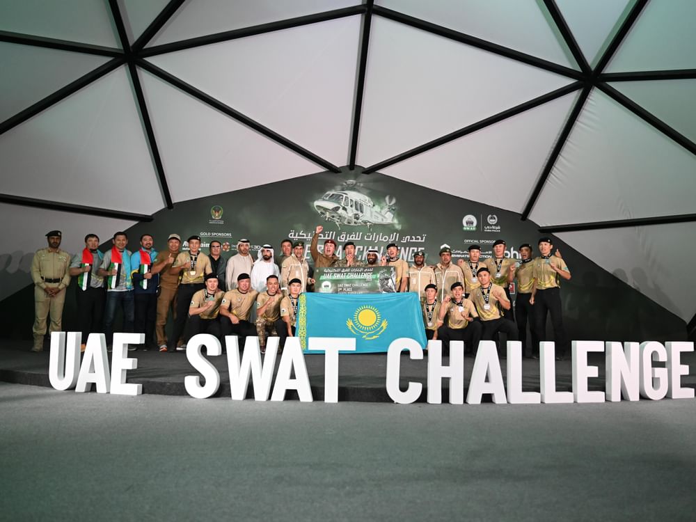 كازاخستان تعود للمنافسة في تحدي الإمارات للفرق التكتيكية بـ 5 فرق