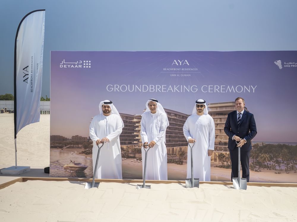 Umm Al Qaiwain dá início à construção do AYA Beachfront Residences