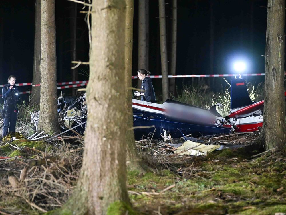 Two killed in light aircraft crash in western Germany