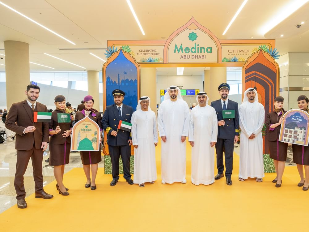 Etihad Airways expands its Saudi Arabia network with launch of flights to Madinah