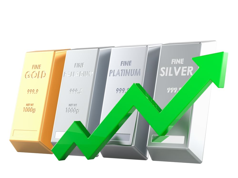 Gold rises over 1% after six-week low