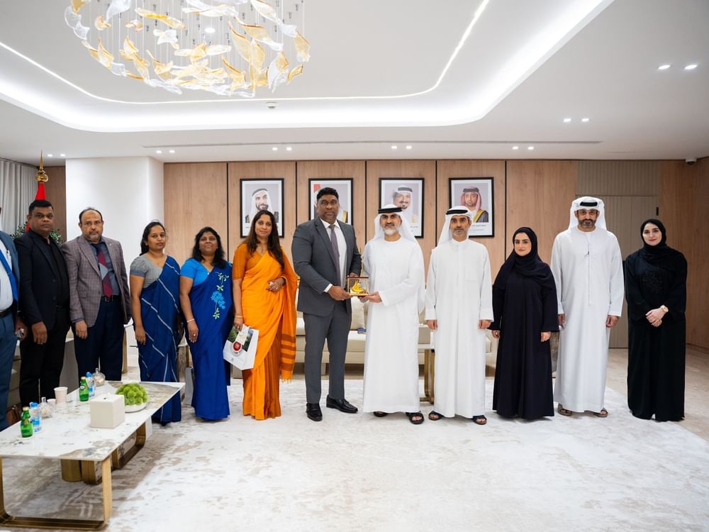 Ajman Chamber explores economic cooperation opportunities with Sri Lanka