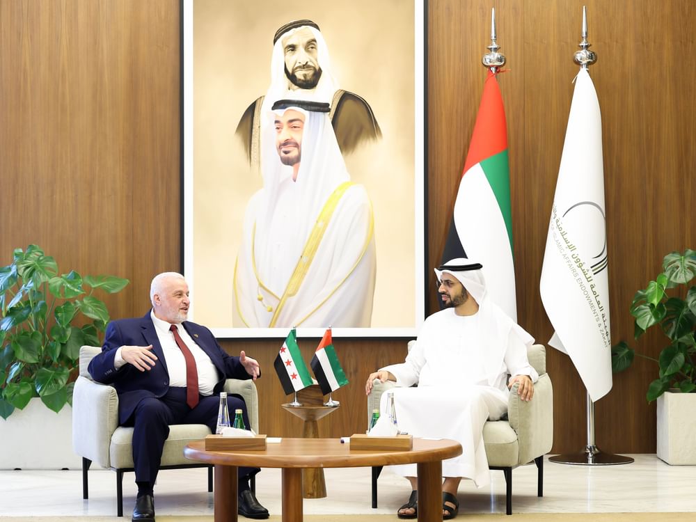 وزير الأوقاف السوري يشيد بنهج الإمارات في ترسيخ قيم الإسلام المبنية على التعايش والسلام
