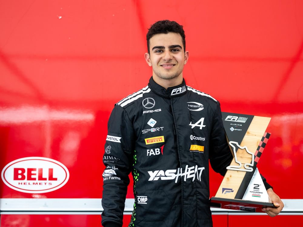 UAE's Rashid Al Dhaheri shines with P2 Finish on Hungaroring Debut