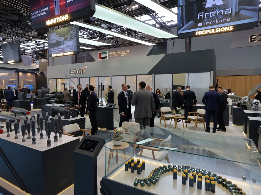 UAE National Pavilion attracts global defence leaders on first day of Eurosatory 2026 in Paris