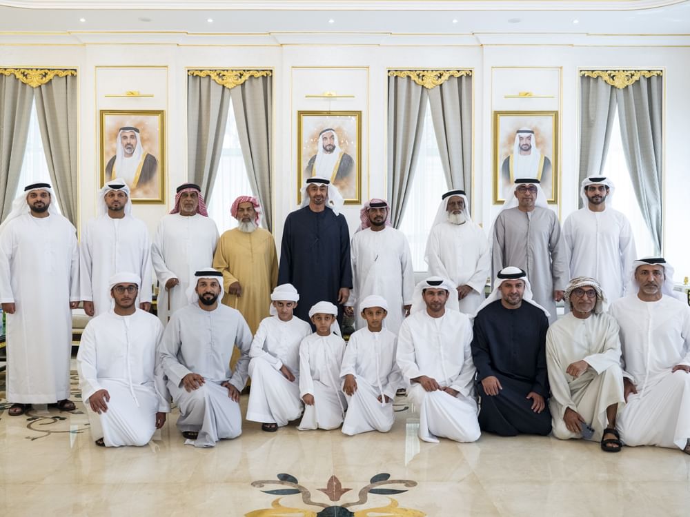UAE President visits Saif Miftah Al Neyadi