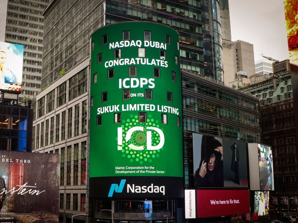 Nasdaq Dubai welcomes US$500 million Sukuk listing by Islamic Corporation for Development of Private Sector