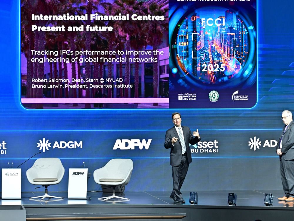 NYU Abu Dhabi's Stern School of Business releases inaugural Financial Centre Competitiveness Index