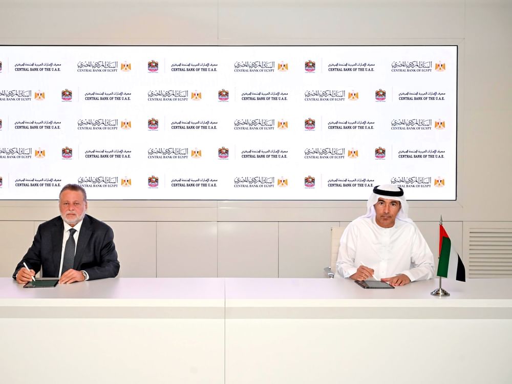 CBUAE, Central Bank of Egypt renew AED5 billion currency swap agreement