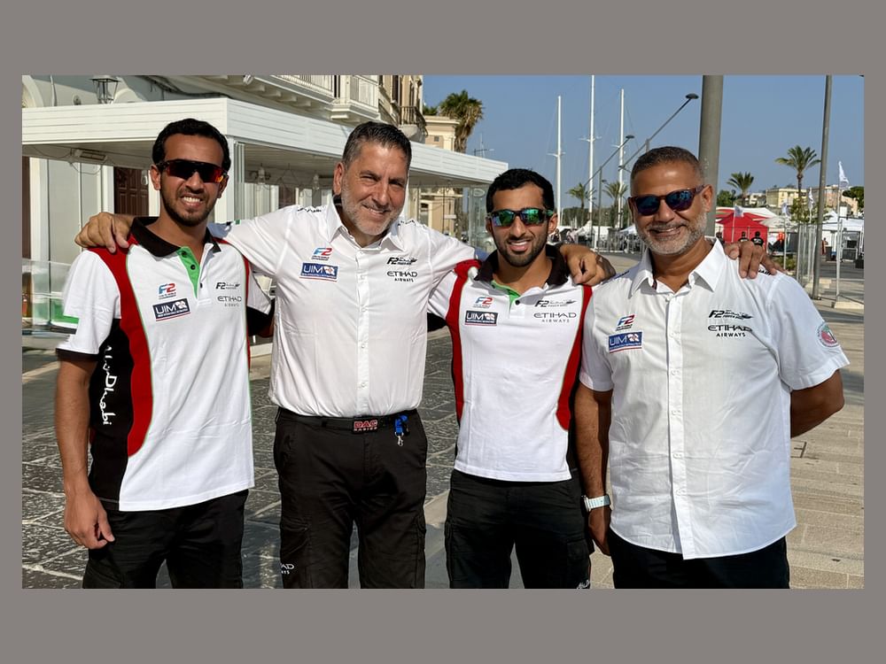 Team Abu Dhabi gears up to defend UIM F2 World Championship title in Lithuania