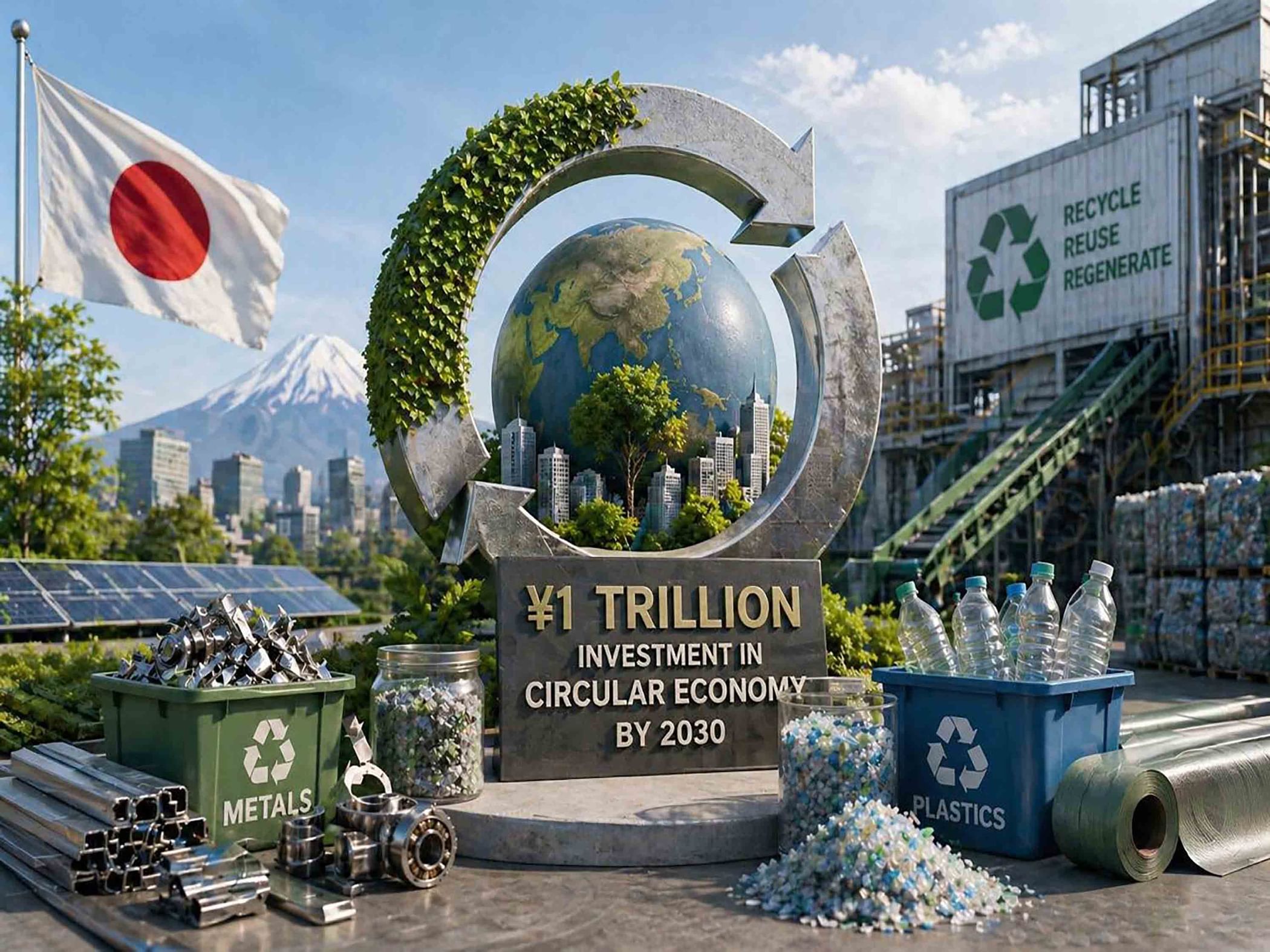 Japan to invest ¥1 trillion into circular economy by 2030
