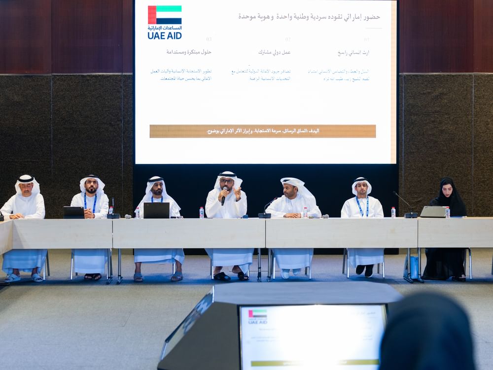 UAE Aid Agency concludes participation in DIHAD with foreign aid roundtable; launch of 'Made for Good' Charter