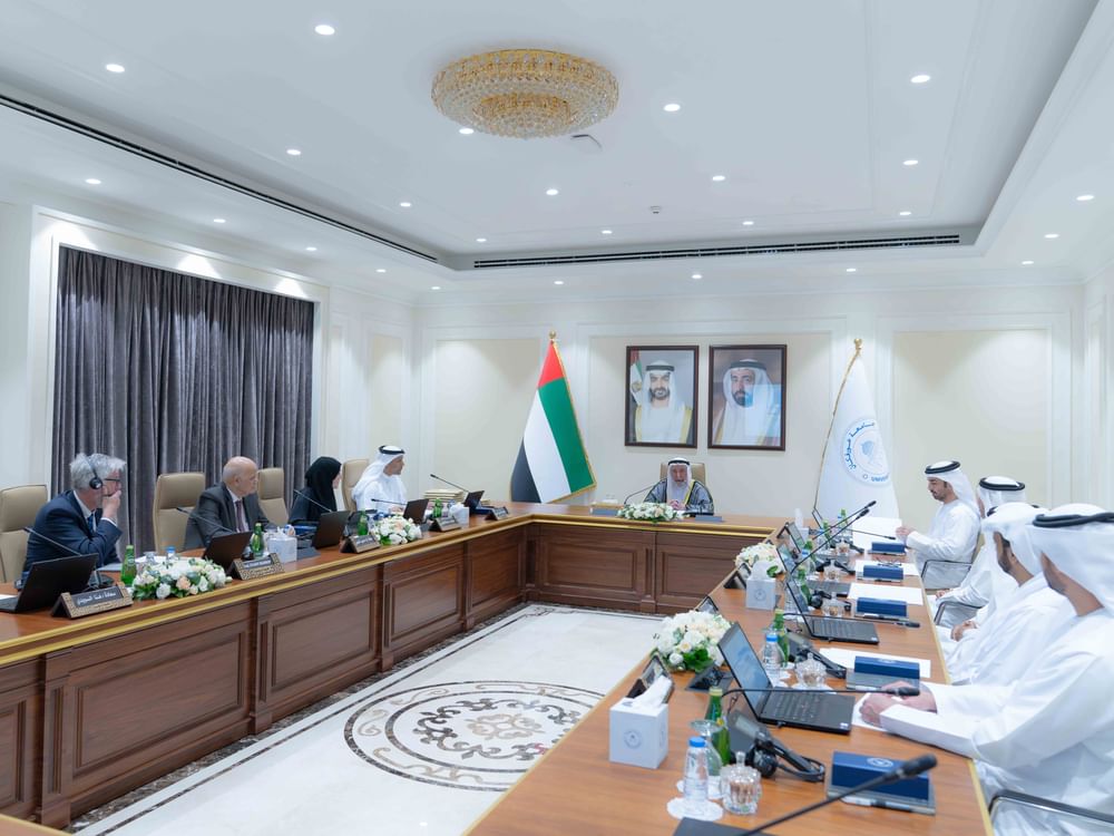 حاكم الشارقة يترأس اجتماع مجلس أمناء جامعة خورفكان
