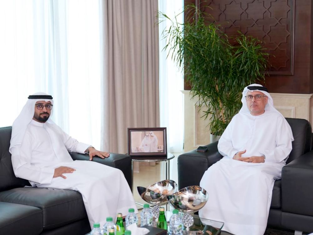 Minister of Human Resources and Emiratisation, Chairman of National Human Rights Institution discuss cooperation