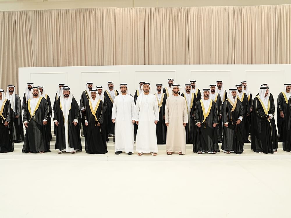 ولي عهد رأس الخيمة يحضر العرس الجماعي الـ11