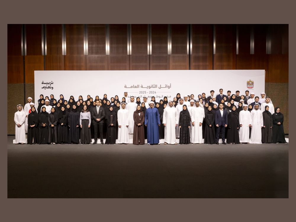 UAE's top high school achievers source of pride to nation: Abdullah bin Zayed
