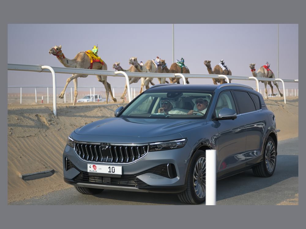 Hamdan bin Zayed witnesses 1st Al Dhafra Camel Racing Festival