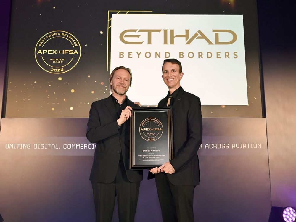 Etihad Airways collects 35 awards in 12 months