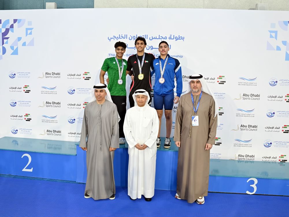 صدارة إماراتية بانطلاقة البطولة الخليجية للسباحة في أبوظبي