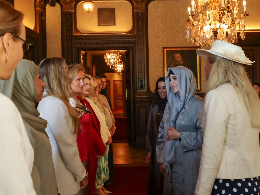 Latifa bint Mohammed meets with prominent female figures, cultural, creative leaders in Sweden