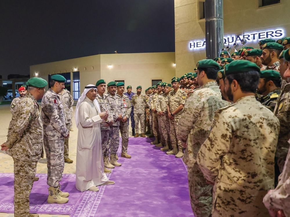 البديوي يشيد بكفاءة القوات المسلحة الخليجية في التصدي للهجمات الإيرانية