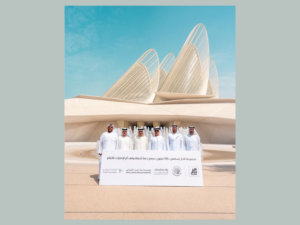 Aldar commits AED100 million to 'Mother of the Nation Endowment for Orphans'