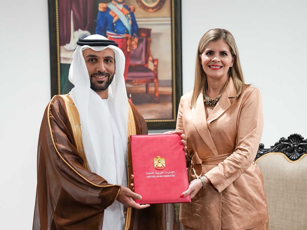 UAE Ambassador presents credentials to President of Costa Rica