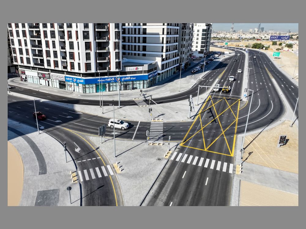 "طرق دبي" تنجز أعمال التوسعة المرورية لشارع الورقاء 1 بالاتجاهين