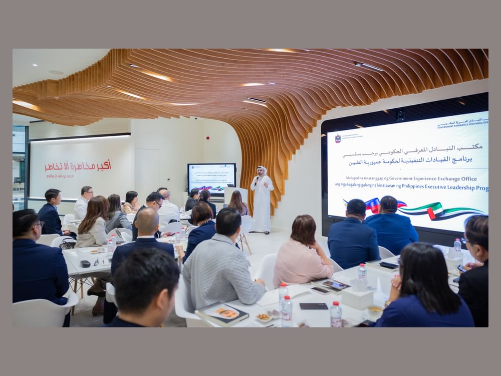 UAE promotes capacities of Philippine government leaders in innovation, services and digital transformation