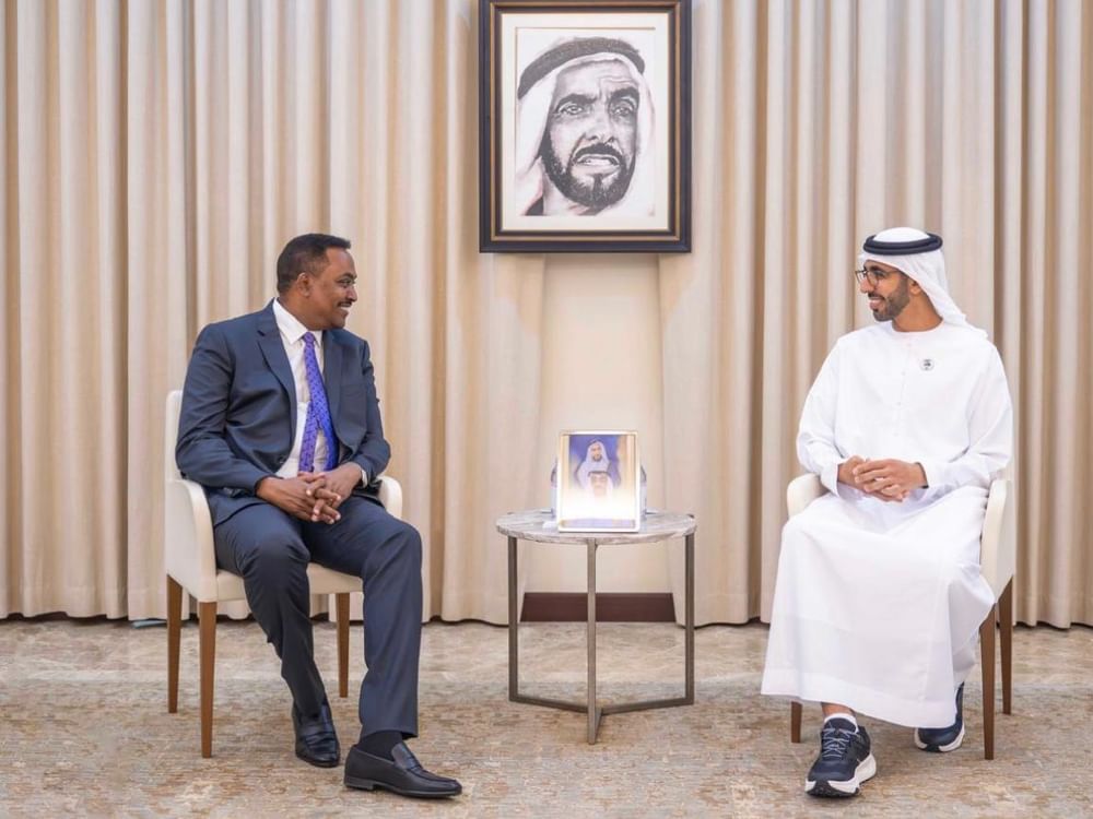 Shakhboot bin Nahyan meets Executive Secretary of IGAD to discuss ways of strengthening regional cooperation