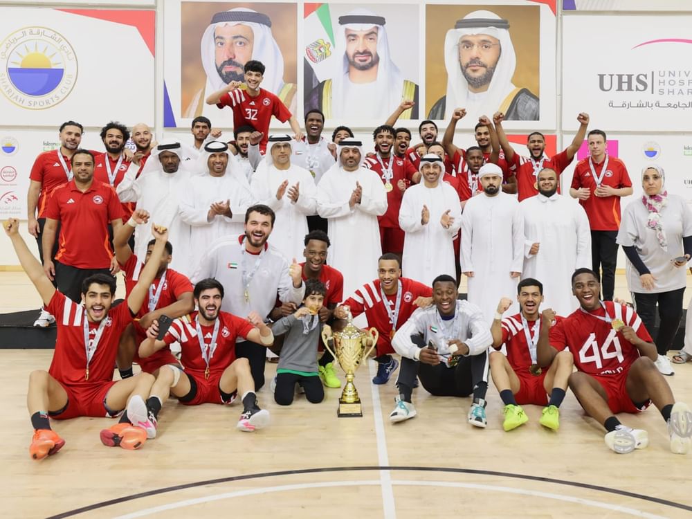 الشارقة  بطلا لكأس السوبر لكرة اليد للشباب للمرة الـ16 في تاريخه