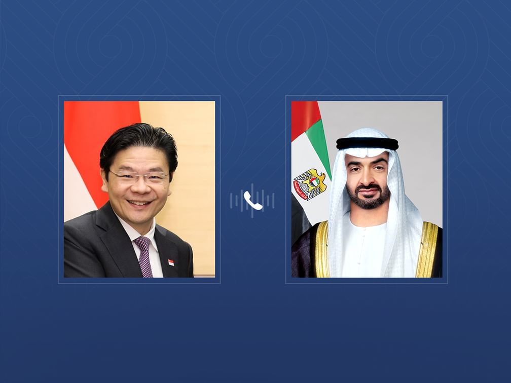 In phone call with UAE President, Prime Minister of Singapore calls for halt to military escalation and return to dialogue