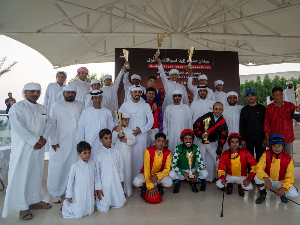 ‘Safeer’, ‘AH Tahan’ win top honours at Arabian Horse Race in Al Dhafra