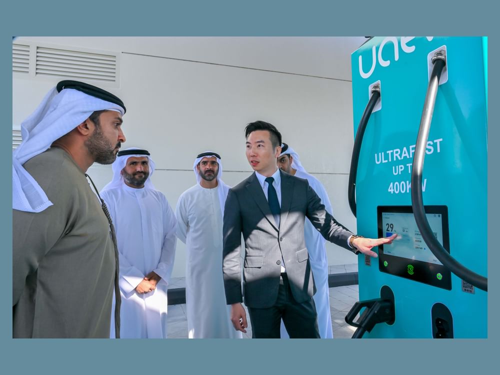Ouverture de la première station intégrée de recharge pour véhicules électriques à Ajman