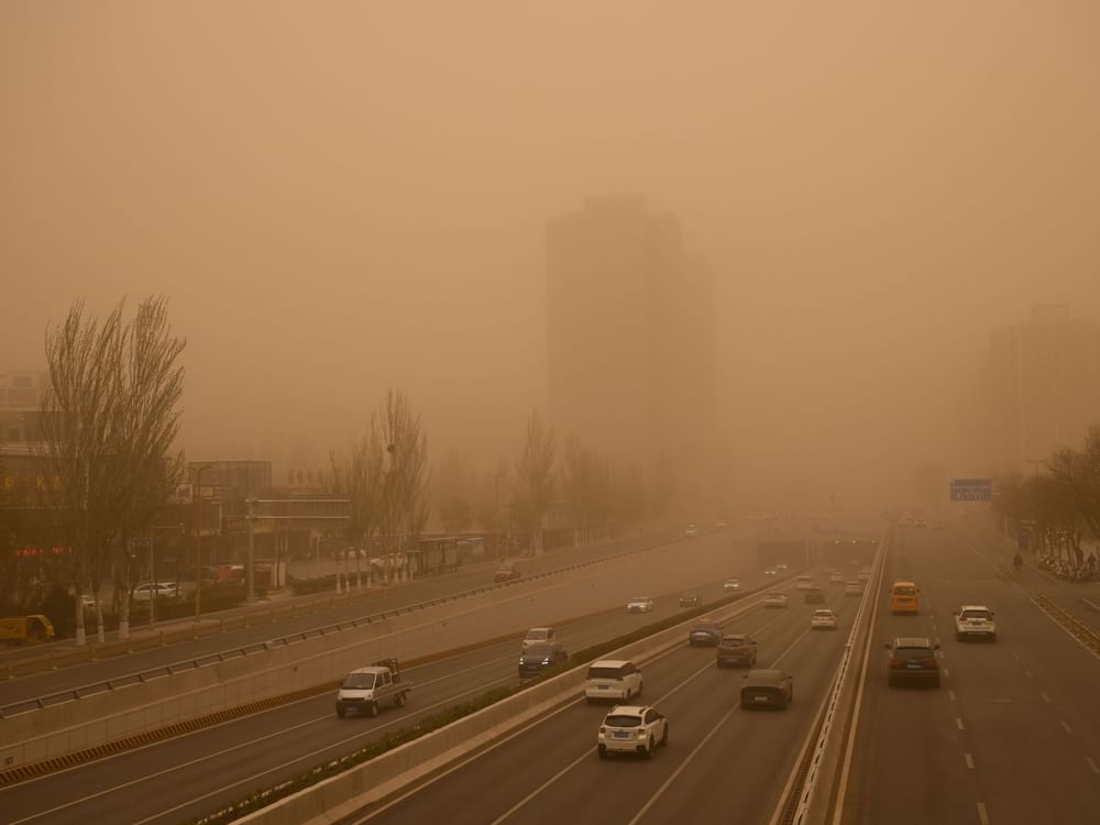 Beijing airport cancels over 400 flights due to strong winds