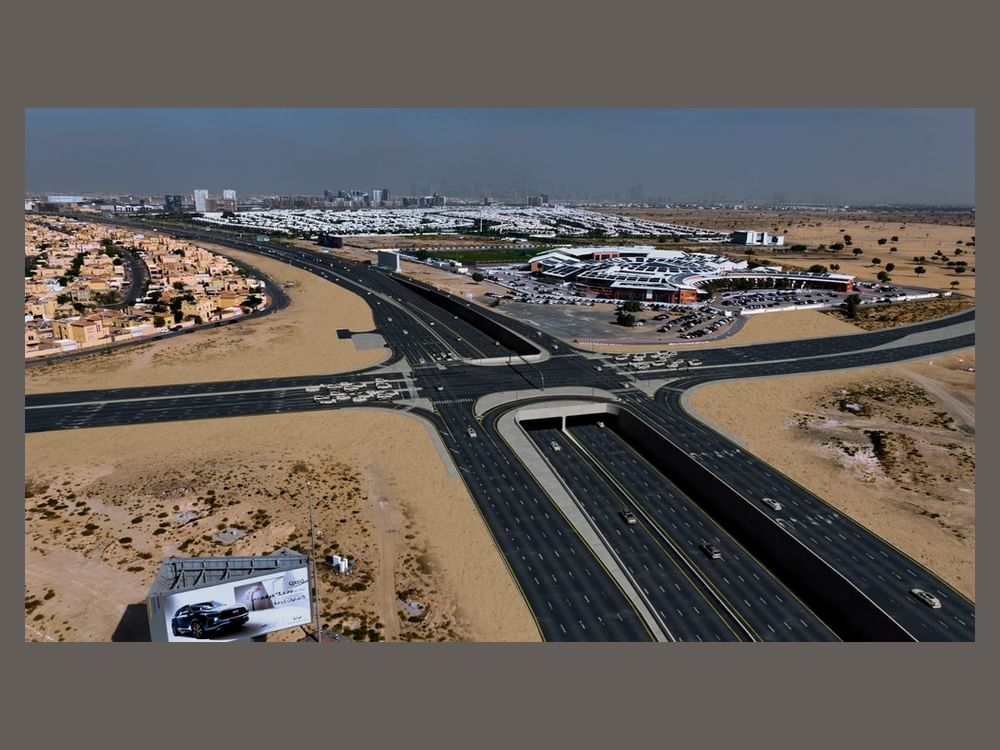 "طرق دبي" تفتتح نفقا على شارع أم سقيم يخفض زمن الرحلة 61 %