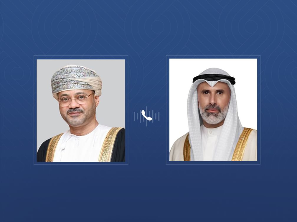 Kuwaiti, Omani foreign ministers discuss latest regional developments