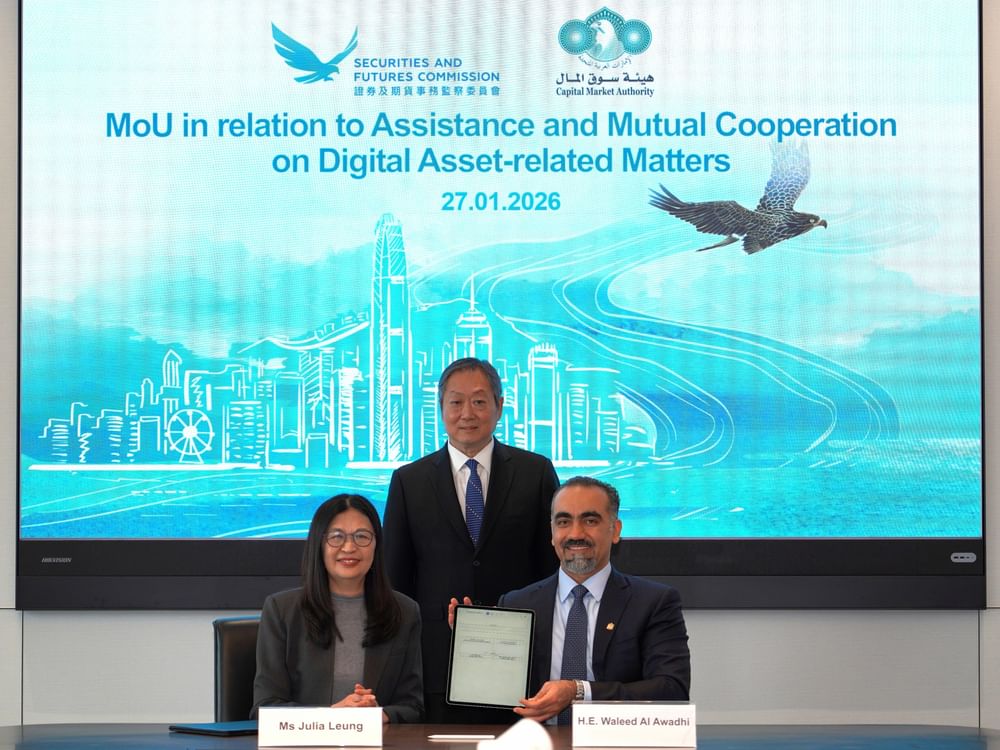 Capital Market Authority, Hong Kong’s Securities & Futures Commission sign MoU
