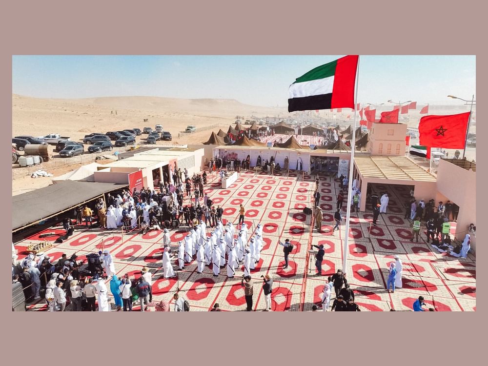 جناح الإمارات في "طانطان" .. إقبال لافت يعكس ثراء الموروث الثقافي