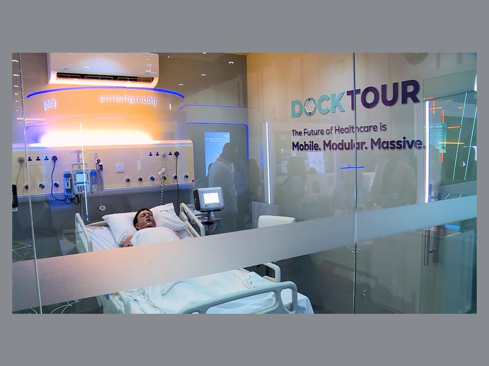 Le projet émirien « DOCKTOUR » transforme des conteneurs maritimes en cliniques mobiles au service de l’Afrique