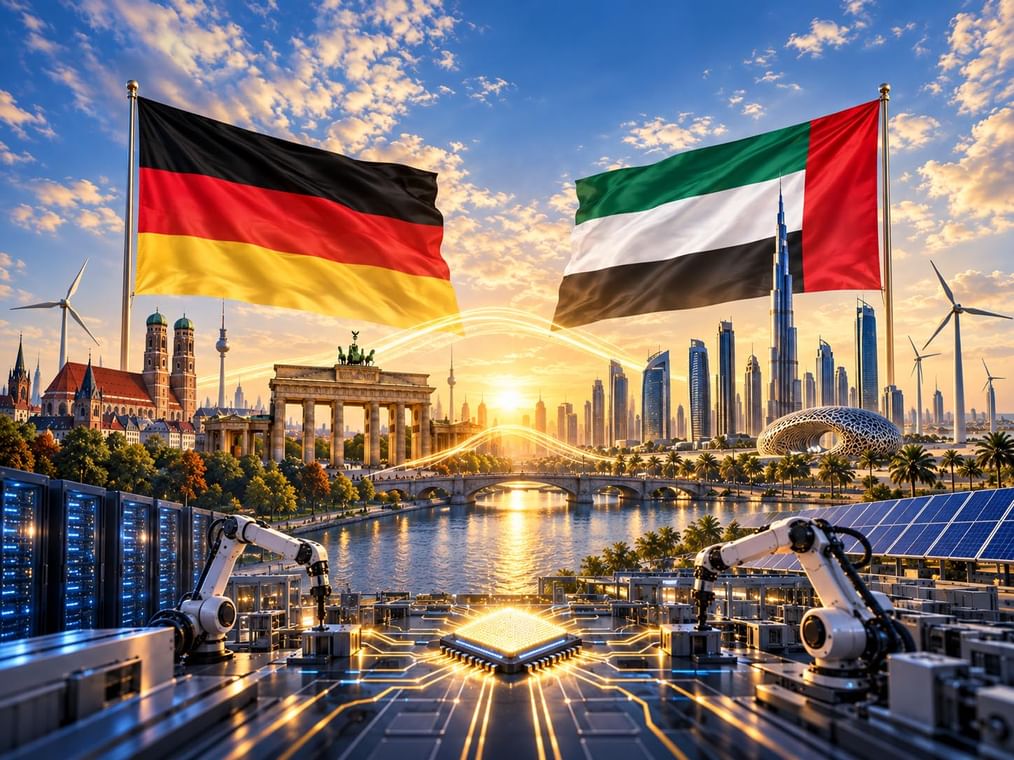 UAE announces plans to invest 40 billion euros in Germany to strengthen long-term economic partnership