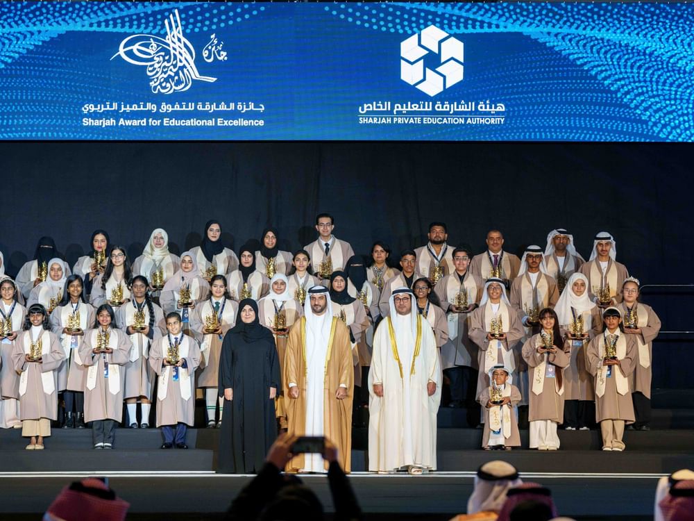 Sultan Bin Ahmed Honours Winners Of 29th Sharjah Award For Educational ...