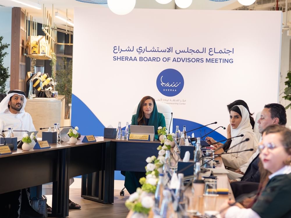 Bodour Al Qasimi leads Sheraa’s 2030 strategic vision discussions