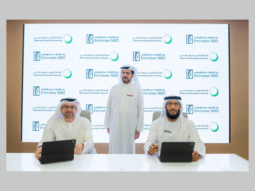 تعاون رقمي بين كهرباء دبي والإمارات دبي الوطني لتطوير العمليات المالية