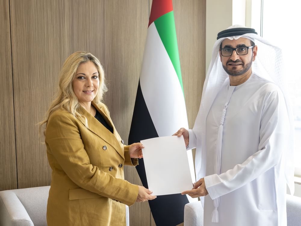 MoFA Undersecretary receives credentials copy from Ambassador of Hellenic Republic